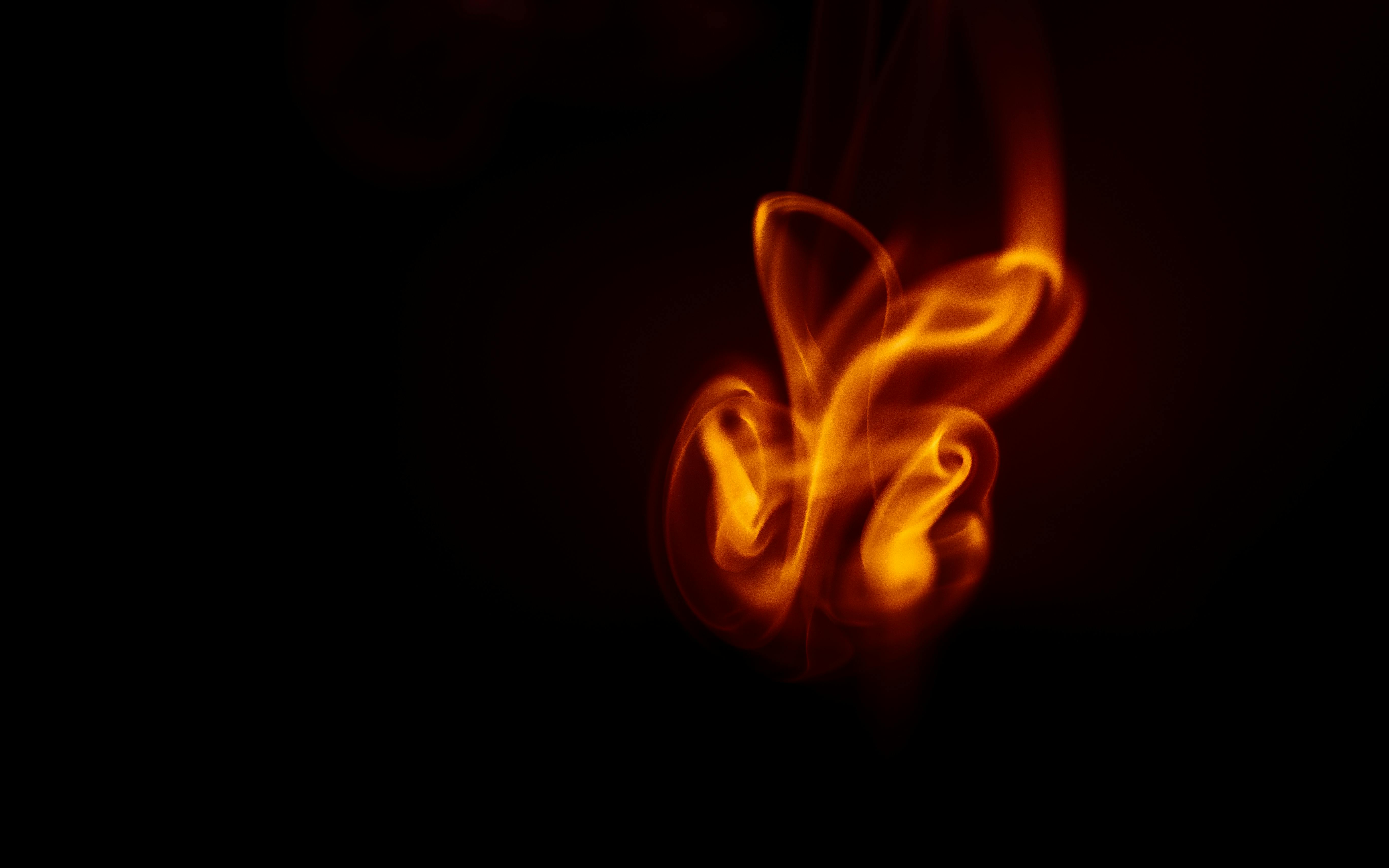 Cinematic fire background